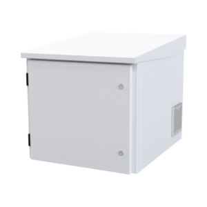 lp-forte-6078-09u Gabinete PROFUNDO hasta 705 mm de profundidad, de Exterior de 9UR con Ventiladores y Termostato, Se envía el Gabinete Armado, (Montaje a poste o torre se vende por separado).