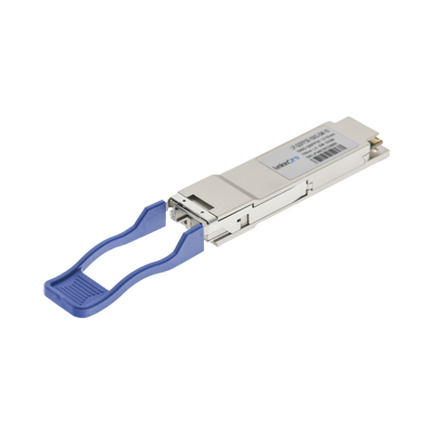 lp-qsfp28-100g-sm-10 Transceptor Óptico QSFP28 (Mini-Gbic) / Monomodo 1310 nm / 100 Gbps / 100GBASE-LR4 / Conectores LC/UPC Dúplex / DDM / Hasta 10 km