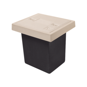 lp-rl1tl Registro de Telecomunicaciones L1T Ligero, 1 Tapa, Resistencia 2.5 Toneladas, Uso Peatonal