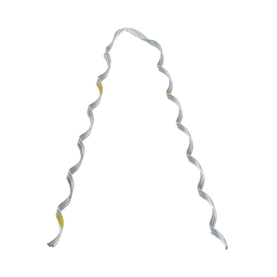 lp-rp0607 Remate Preformado de Acero Galvanizado para fibra Mini-ADSS diámetros 6 - 7 mm (Preformado con tecnología sin polvo abrasivo) Estructura de 3 Hilos