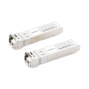 lp-sfp-bd-10g-10 Transceptores Ópticos Bidireccionales SFP+ (Mini-Gbic) / Monomodo 1270 & 1330 nm / 10 Gbps / 10GBASE-BX / Conector LC/UPC Simplex / DDM / Hasta 10 km / 2 Piezas