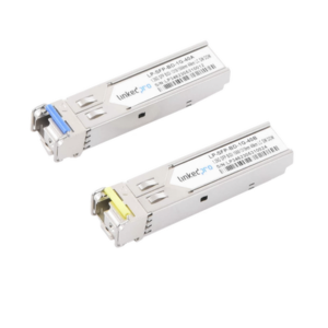 lp-sfp-bd-1g-40 Transceptores Ópticos Bidireccionales SFP (Mini-Gbic) / Monomodo 1310 & 1550 nm / 1.25 Gbps / 1000BASE-BX / Conector LC/UPC Simplex / DDM / Hasta 40 km / 2 Piezas