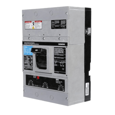 lxd63b600 Interruptor Termomagnético 600V 3X600A, Sin zapatas principales.