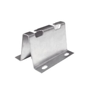 Soporte de piso falso directo, ideal para llegada a Rack, con acabado Electro Zinc