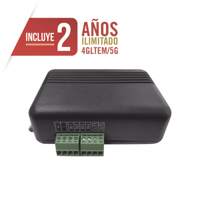 mq03-lte-m Controlador 4GLTEM / 4 ENTRADAS Y 2 SALIDAS / 2 AÑOS ILIMITADOS INCLUIDOS / Activacion Remota /Notificacion PUSH e EMAIL / APP SIN COSTO / Soporte para Reporte a Central de Alarma