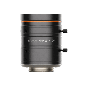 Lente FA para Machine Vision / 16 mm F2.4 / 25 Megapíxeles / Círculo de Imagen 1.2" / Montura C / Distorsión 0.07% / Compatible Infrarrojo Cercano