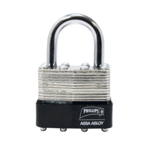 Candado Laminado 40 /  Llave Master con 4 Pernos de Combinación /Posee Doble Cerrojo para brindar Mayor Seguridad.
