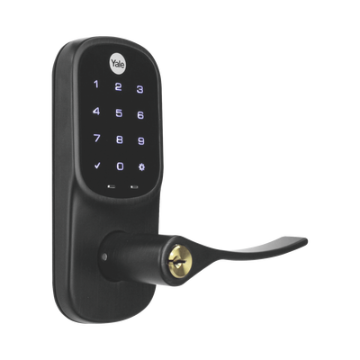 mx89612 Cerradura YRL226 con Teclado Táctil y Manija /Smarphone Control Opcional/ bronce Antiguo/ Para puertas de 35 mm a 45 mm de espesor.