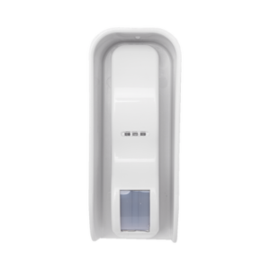 natsensorws Sensor de Movimiento Tipo Cortina / 100 % Exterior / Alimentado por baterias / Doble tecnologia MW & PIR / Compatible con cualquier panel de alarma