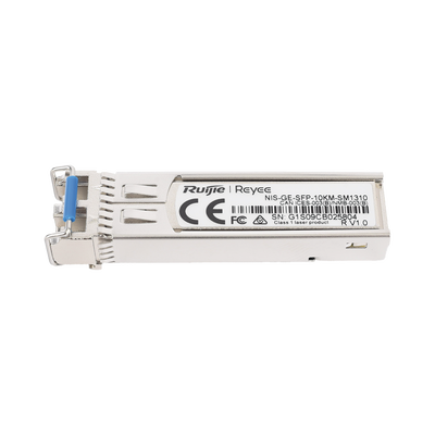 nis-ge-sfp-10km-sm1310 Transceptor Industrial LC Monomodo SFP 1G, hasta 10 Kilómetros, Longitud de Onda 1310 nm, soporta Temperaturas de -40° a 85° C