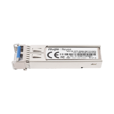 nis-ge-sfp-20km-sm1310-bidi Transceptor Industrial BIDI Monomodo SFP 1G (Lado A), hasta 20 Kilómetros, TX 1310 / RX 1550, soporta Temperaturas de -40° a 85° C