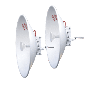 np62 Antena Direccional de alto rendimiento / diámetro de 60 cm / 5.9-7.2 GHz / Ganancia 30 dBi / SLANT de 45 ° y 90 ° / Ideal para 30 km / Conector N-Hembra / Montaje y jumpers incluidos.
