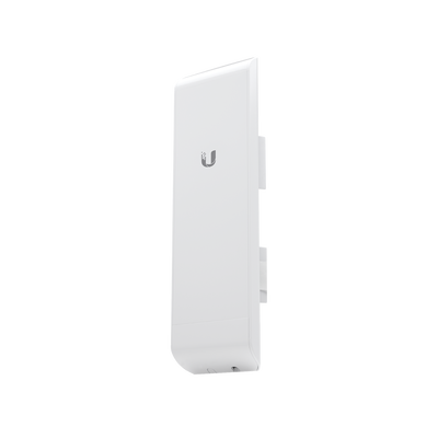 nsm5 NanoStation airMAX M5 CPE, hasta 150 Mbps, frecuencia 5 GHz (5170-5875 MHz) con antena integrada de 16 dBi