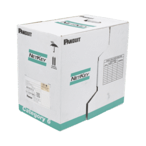 nuc5c04bu-me Bobina de Cable UTP 305 Metros (1000 Pies) de Cobre, NetKey, Azul, Categoría 5e (24 AWG), PVC (CM), de 4 Pares