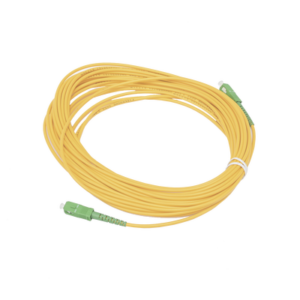 Jumper de Fibra Óptica Simplex, Monomodo, con Conectores SC/APC-SC/APC, 10 Metros (32.81 Pies)