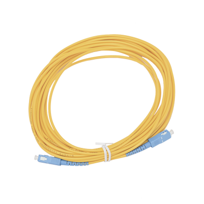 ofc-sc-pc-sc-pc-s-30-10 Jumper de Fibra Óptica Simplex, Monomodo, con Conectores SC/UPC-SC/UPC, de 10 Metros (32.81 Pies)
