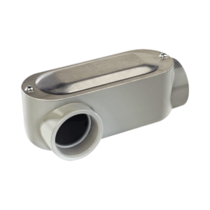 olr-0080c Caja oval roscada tipo LR de 1 1/2" (38.1 mm) Incluye tapa y tornillos.