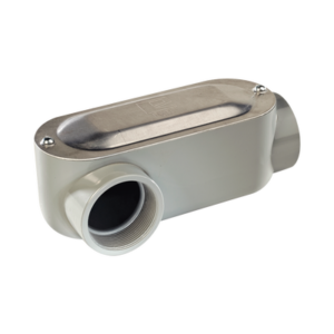 olr-2988c Caja Oval Roscada tipo LR de 1/2" (12.7 mm) / Incluye tapa y tornillos.