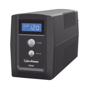 om750atlcd UPS de 750 VA/300 W, Topología Línea Interactiva, Entrada 120 Vca NEMA 5-15P, y 6 Salidas NEMA 5-15R, Con Regulador de Voltaje (AVR)