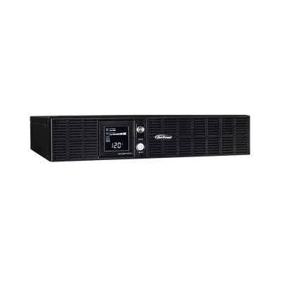 or1500pfcrt2u UPS de 1500 VA/1050 W, Topología Línea Interactiva, Entrada 120 Vca NEMA 5-15P, Onda Senoidal Pura, Torre o Rack 2 UR, Con 8 Tomas NEMA 5-15R