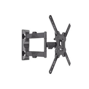Montaje de Pared Articulado para Monitor de 32-55" / Soporta hasta 27.2 Kg / Vesa 400 x 400 / 100 x 100 / Acero / Separación a Pared de 5 cm a 40 cm