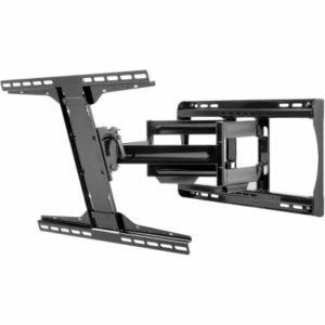 Soporte de Pared Articulado Paramount para Pantallas 39" a 90" / Extensión 542 mm / Capacidad 68KG / VESA 200x100 a 600x400 mm / Inclinación +15°-5° / Pivote ±90°