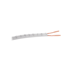 Cable 2 x 18 AWG / Tipo POT / 100 Metros (328.08 Pies) / NOM-063-SCFI / Color Blanco / Aplicaciones en Electrodomésticos y Electrónicos