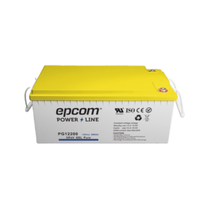 pg12200 Batería de GEL PURO OPzV / 12 V @ 200 Ah / Ciclo profundo / Uso en Aplicaciones Fotovoltaicas y de Respald