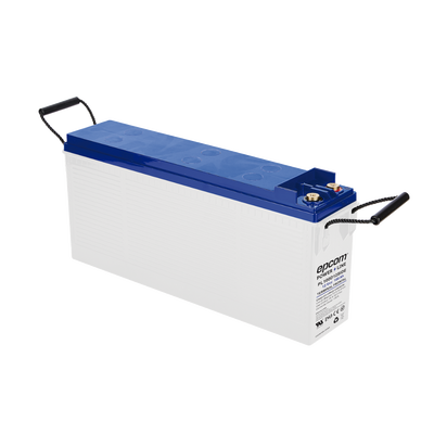pl100d12side Batería Ciclo Profundo 12V, Terminales Laterales , 100 Ah / AGM-VRLA / Uso en Aplicación Fotovoltaica /Terminales Tipo Tornillo T4