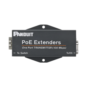 poextx1 Transmisor PoE/PoE+ Para Uso con Receptor POEXRX1, Hasta 610 Metros (2000 ft) con Cable Cat5e o Cat6, 10/100Mbps