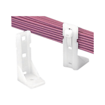 pp2s-s10-x Sujetador-Separador Pan-Post de Nylon 6.6, Para Fijación de Mazos de Cables con Cinchos, Uso Interior, Color Natural, 1 Pieza