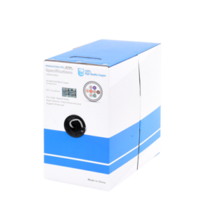 pro-cat-5e-lite Bobina de Cable de 305 Metros (1000 Pies), Cat5e, 24 AWG, Color Gris, UL, para Aplicaciones en Videovigilancia, Redes de Datos. Uso Interior