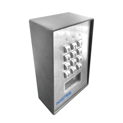 pro-keypad-3v2 Teclado Exterior/Interior Antivandálico, 3 Relevadores, Salida Wiegand, 1200 Usuarios, Lector de Proximidad