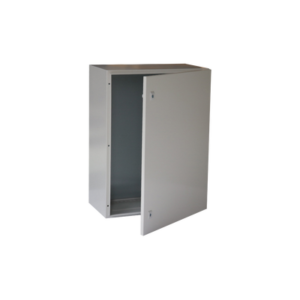 pst-4060-25a Gabinete de Acero IP66 Uso en Intemperie (400 x 600 x 250 mm) con Placa Trasera Interior Metálica y Compuerta Inferior Atornillable (Incluye Chapa y Llave T).