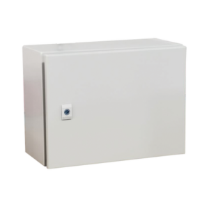 pst-5030-30a Gabinete de Acero IP66 Uso en Intemperie (500 x 300 x 300 mm) con Placa Trasera Interior Metálica y Compuerta Inferior Atornillable (Incluye Chapa y Llave T). Ideal para Centros de Carga y Tableros de Control