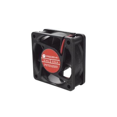 pst-e02-001 Ventilador Axial Anticondensante 12 Vcc, de 60 x 60 x 25 mm.