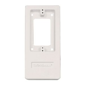 Caja de contactos color blanco de PVC auto extinguible,  para canaletas PT48 (7100-01001)