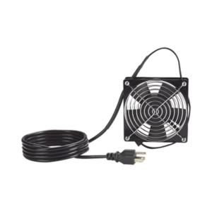 pzaefan Ventilador para Instalación en Gabinete PanZone WME3BL, WME6BL, y WME9BL, de 115 Vca, y Cable de Corriente de 1.8M