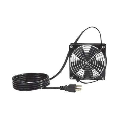 pzaefan Ventilador para Instalación en Gabinete PanZone WME3BL, WME6BL, y WME9BL, de 115 Vca, y Cable de Corriente de 1.8M