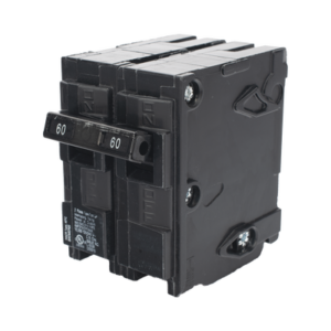 Interruptor automático enchufable tipo QP 2 polos, 60 amp