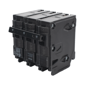 Interruptor automático enchufable tipo QP 3 polos, 15 amp