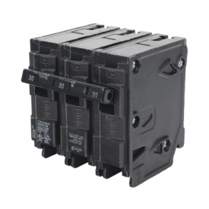 Interruptor automático enchufable tipo QP 3 polos, 30 amp