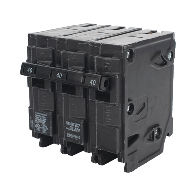 q340 Interruptor automático enchufable tipo QP 3 polos, 40 amp