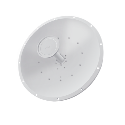 rd-5g34 Antena Direccional RocketDish airMAX, ideal para enlaces Punto a Punto, frecuencia 5 GHz (4.9 - 5.8 GHz) de 34 dBi