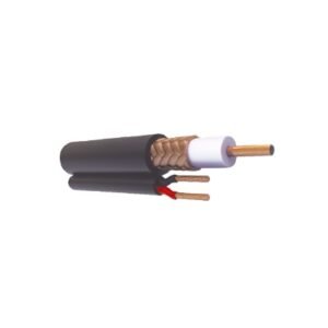 rg-59-v-cca-1000 Bobina de 305 Metros (1000 Pies) de Cable RG59 Siamés, Malla de Cobre y Aluminio, CCA, Hecho en México, Optimizado para HD, Para Uso en Intemperie.
