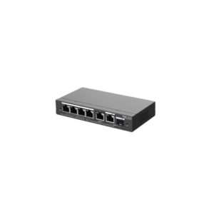 rg-es206gs-p Switch Administrable con 4 puertos Gigabit PoE, 2 Uplink Gigabit y 1 Uplink Gigabit para Fibra SFP en combo, gestión gratuita desde la nube