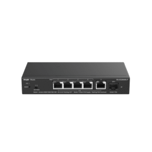 rg-es206mg-p Switch Administrable Capa2 PoE+ con 5 puertos Multi-Gigabit 2.5Gb, hasta 70w PoE
