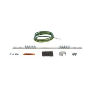 rgrkcbnjy Kit de Puesta a Tierra con Jumper 6 AWG RGREJ696Y y Barra de Conexiones de 20 Orificios RGRB19U, para Rack de 19in