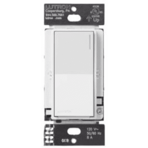 (RadioRA3) Atenuador (dimmer) Auxiliar de pared, compañero de atenuadores multilocación. Usar en 3 vías o escalera.