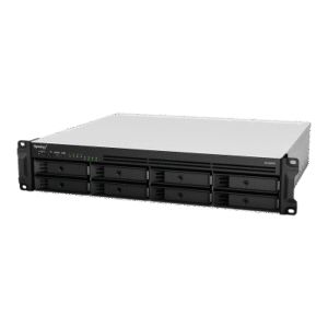 rs1221rp Servidor de Almacenamiento en Red Synology RackStation RS1221RP+ | 8 Bahías | Expandible a 12 Bahías | CPU AMD Ryzen V1500B | 4 GB DDR4 ECC | RAID Soportado | 10/25GbE | Virtualización Certificada | Protección de Datos Integral